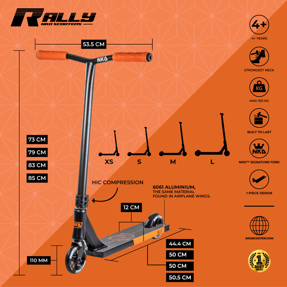 NKD Rally Trick Løbehjul