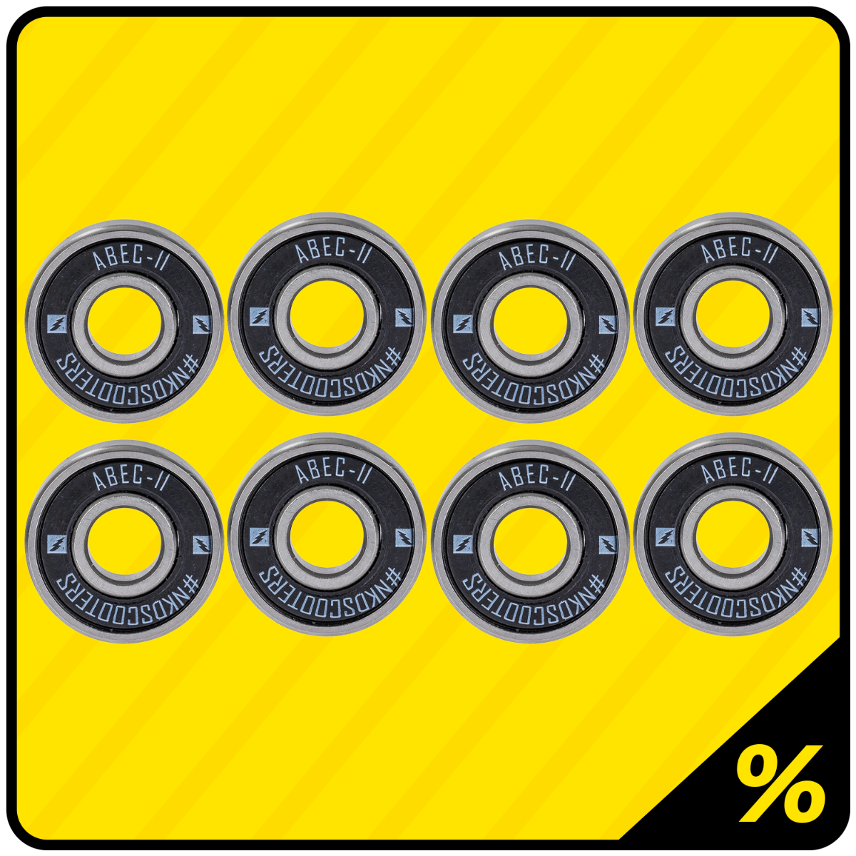 60% Ekstra Rabat 8 x Kugleleje NKD Abec-11