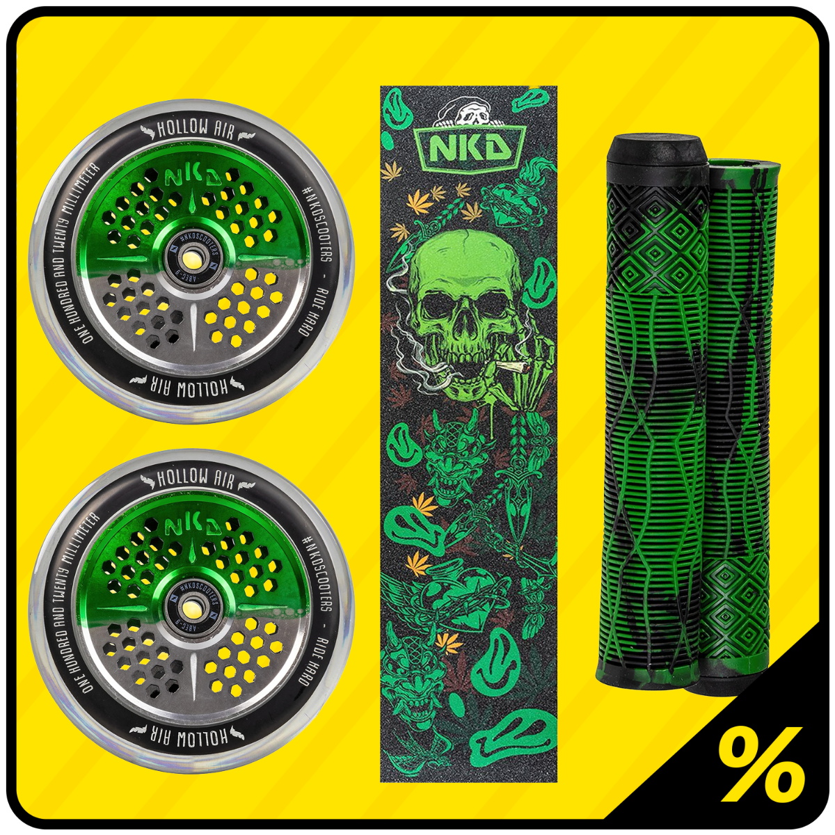 10% Ekstra Rabat Løbehjul Refresher Pakke