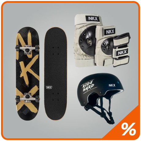 20% Ekstra Rabat Skateboard Pakke Børn 4-8 År