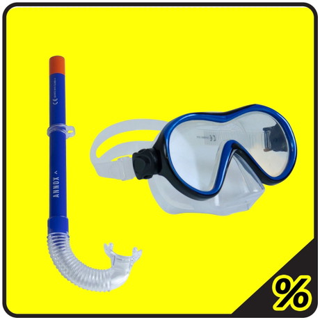 Annox Snorkelsæt til voksne (+15) - Blå