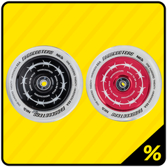 10% Ekstra Rabat 2 stk - Trick Løbehjuls Hjul 120*24mm