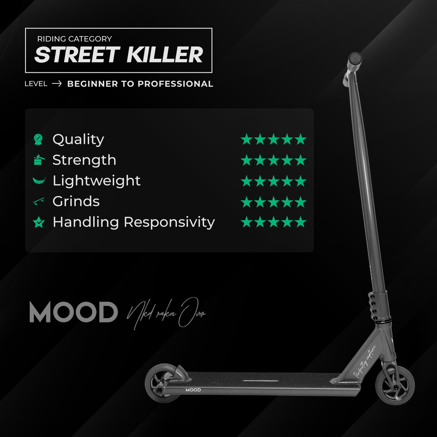 NKD Mood Trick Løbehjul