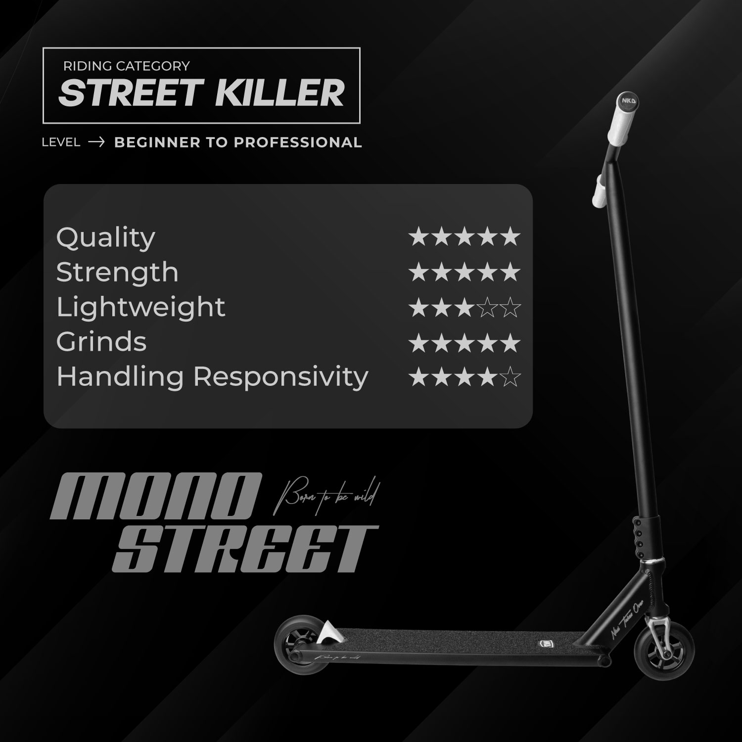 NKD Mono Trick Løbehjul