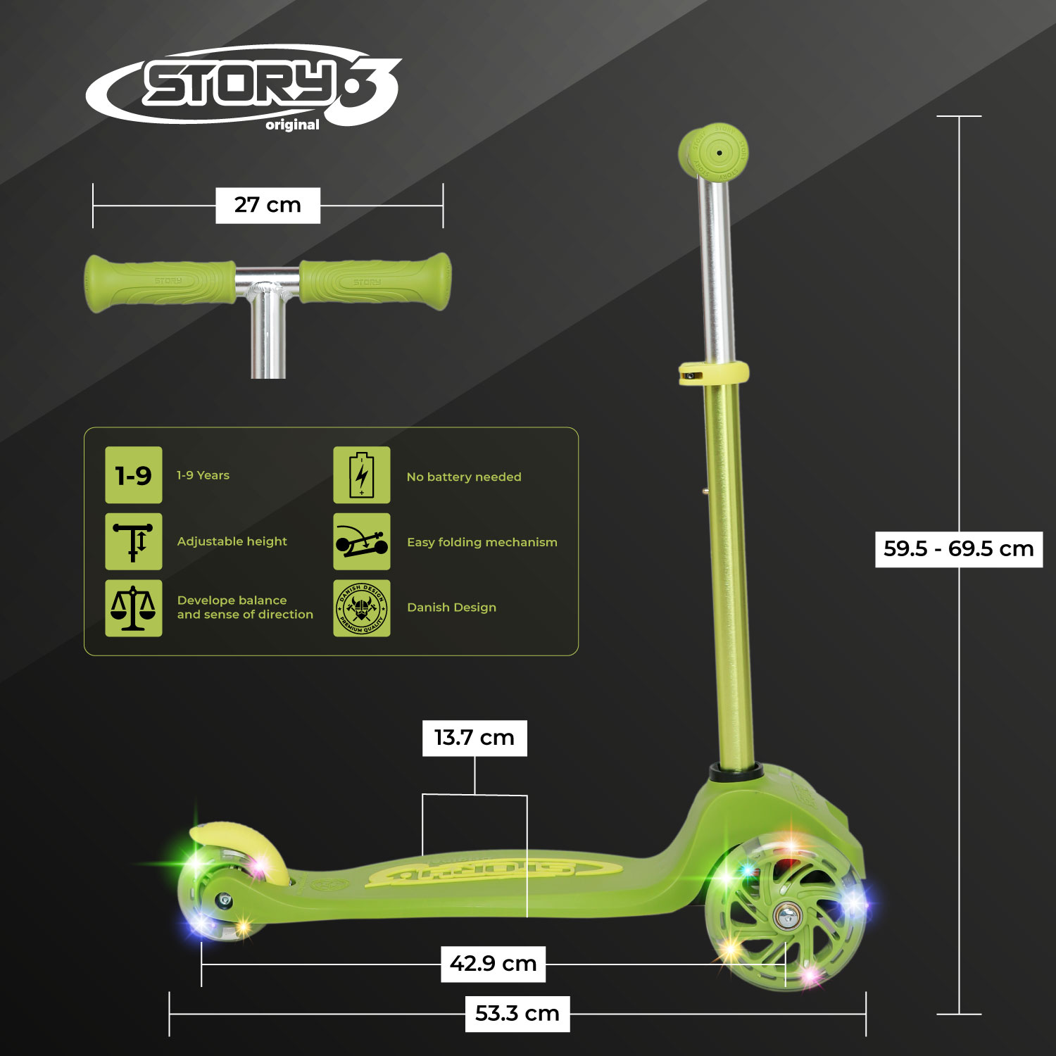 Story MoveLite Børneløbehjul