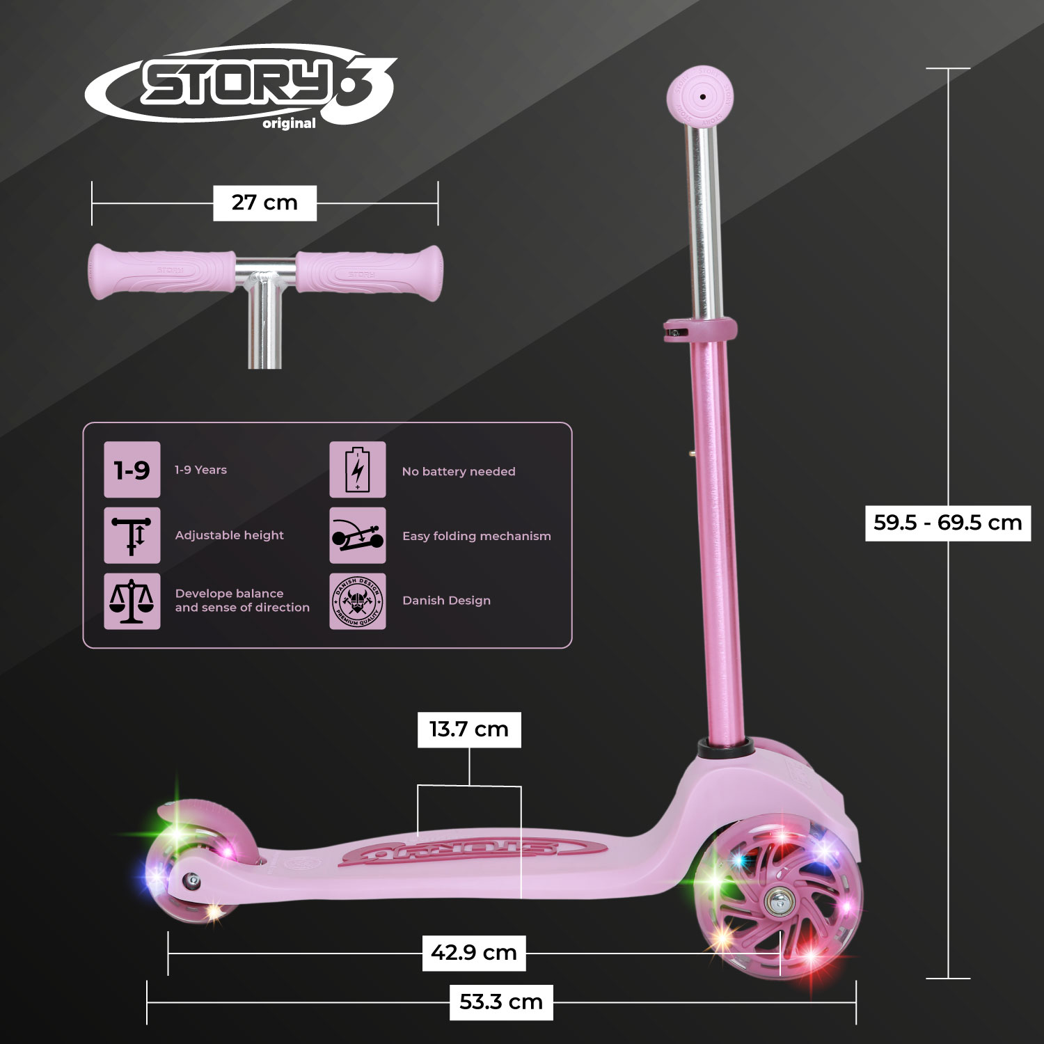 Story MoveLite Børneløbehjul