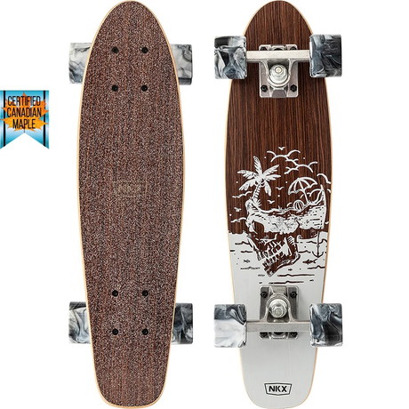 NKX Bones Mini Cruiser Skateboard 22"