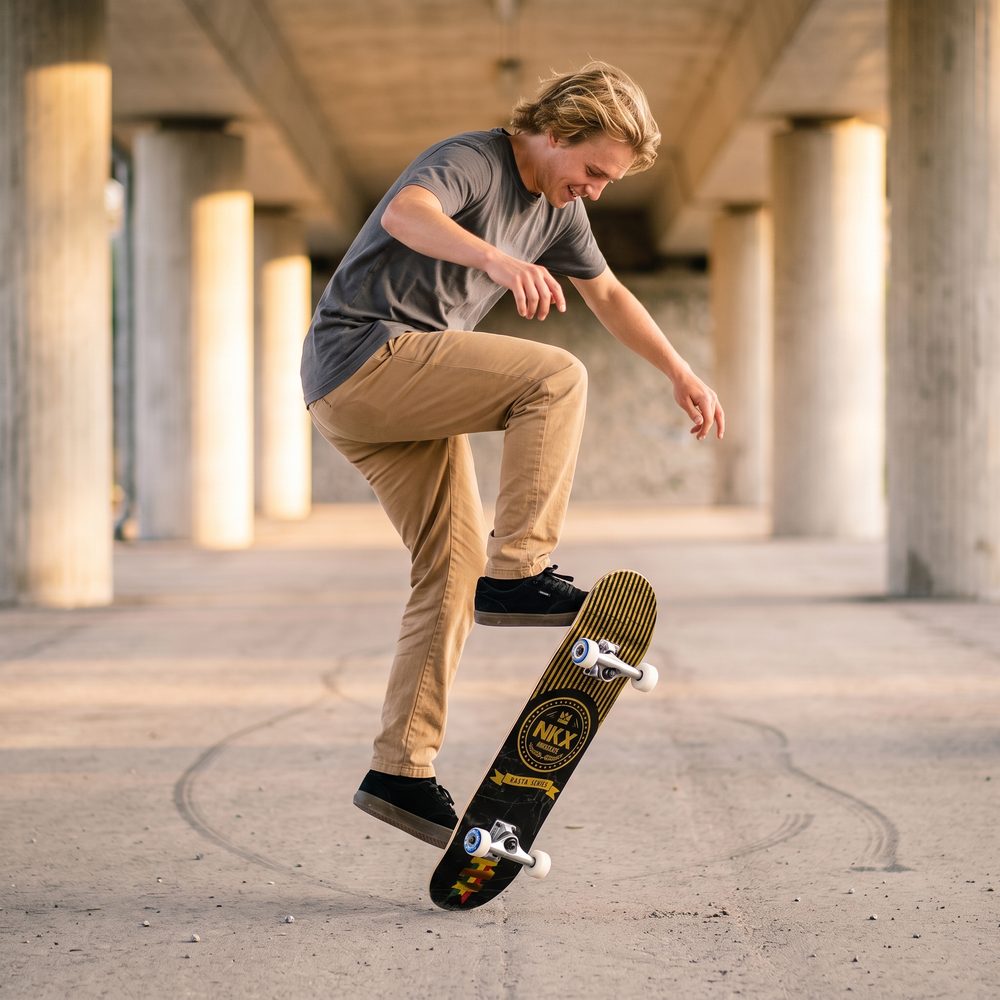 NKX Rasta Royal Skateboard