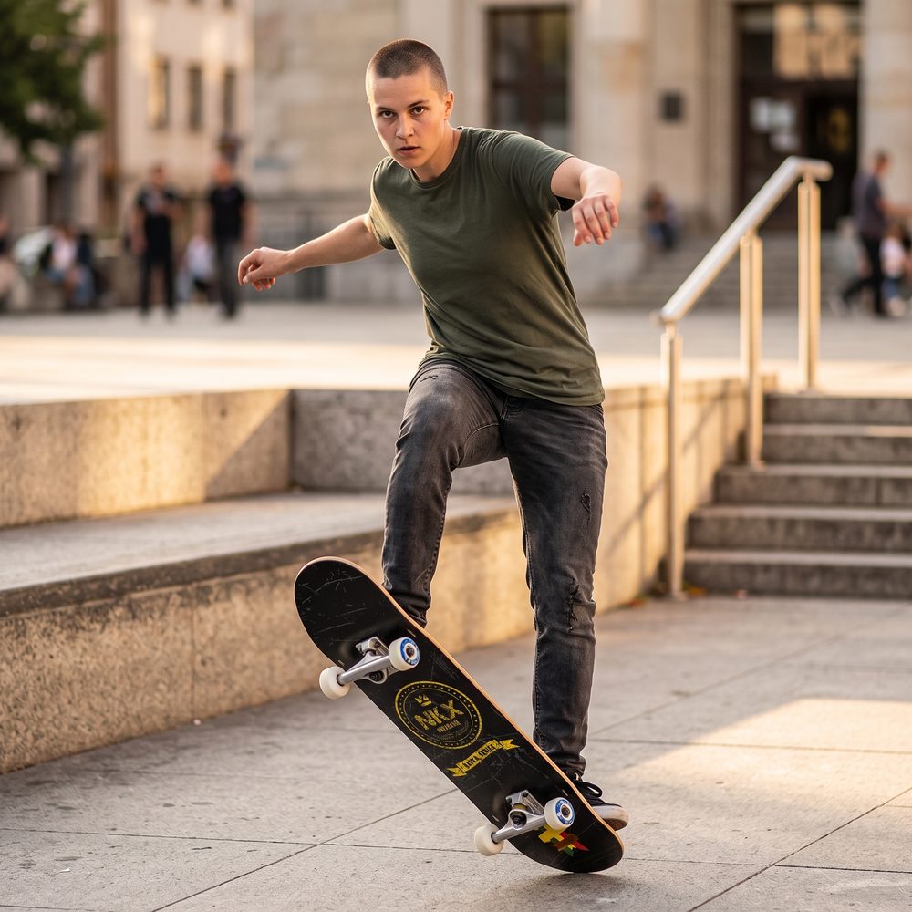NKX Rasta Royal Skateboard