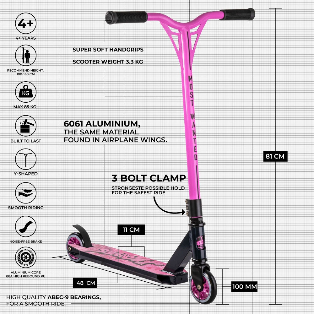 Story Bandit DOS Trick Løbehjul