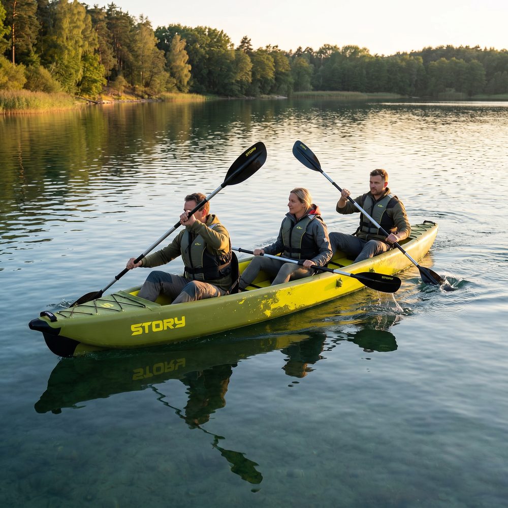 Story Division 3-Person Inflatable Kayak