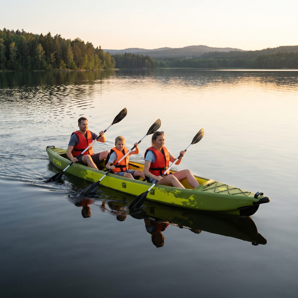 Story Division 3-Person Inflatable Kayak