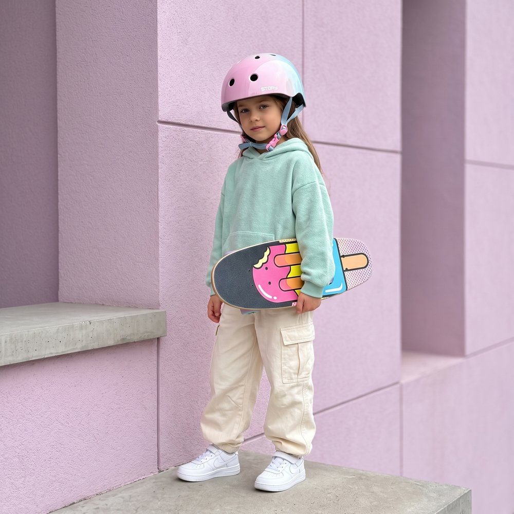 Story Kids Certificeret Skatehjelm