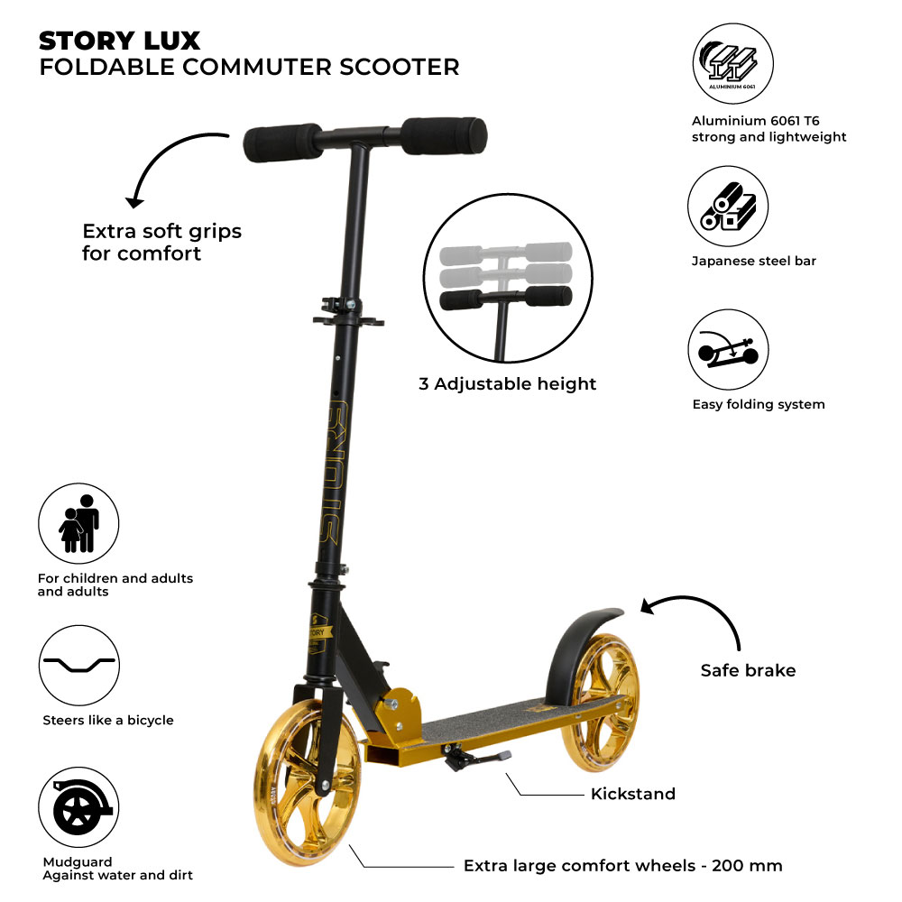 Story Lux Transport Løbehjul