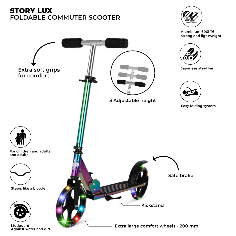 Story Lux Transport Løbehjul