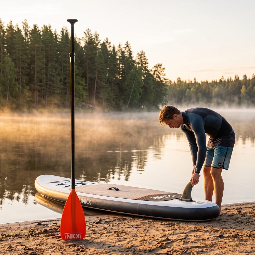 NKX Dropbomb Fiberglass / Nylon SUP Paddle