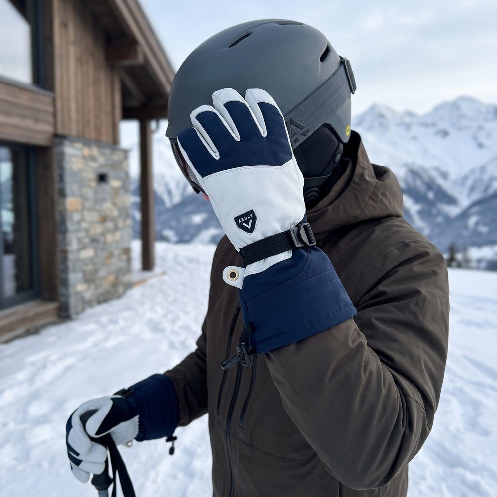 Annox Alpine Læder Skihandsker