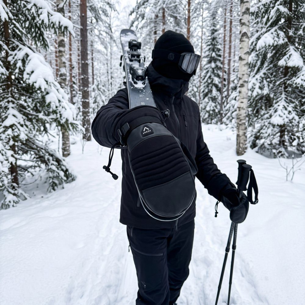 Annox Session Læder Skihandsker