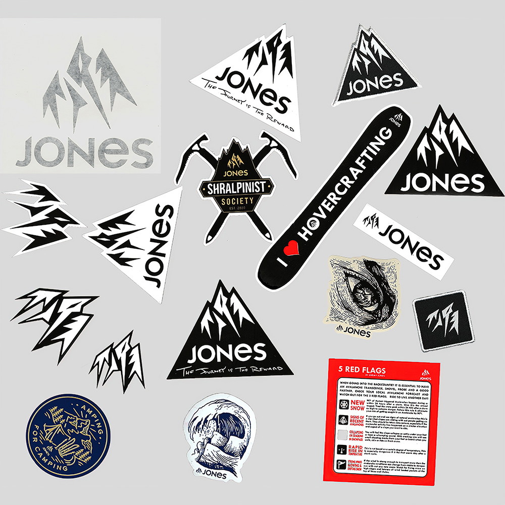 Jones Sticker Pakke
