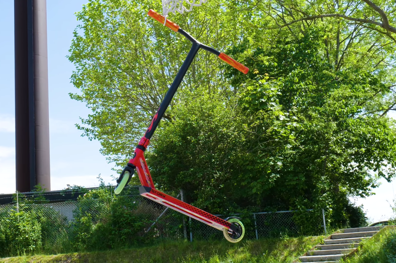 Story High Roller Air Trick Løbehjul testet af rider