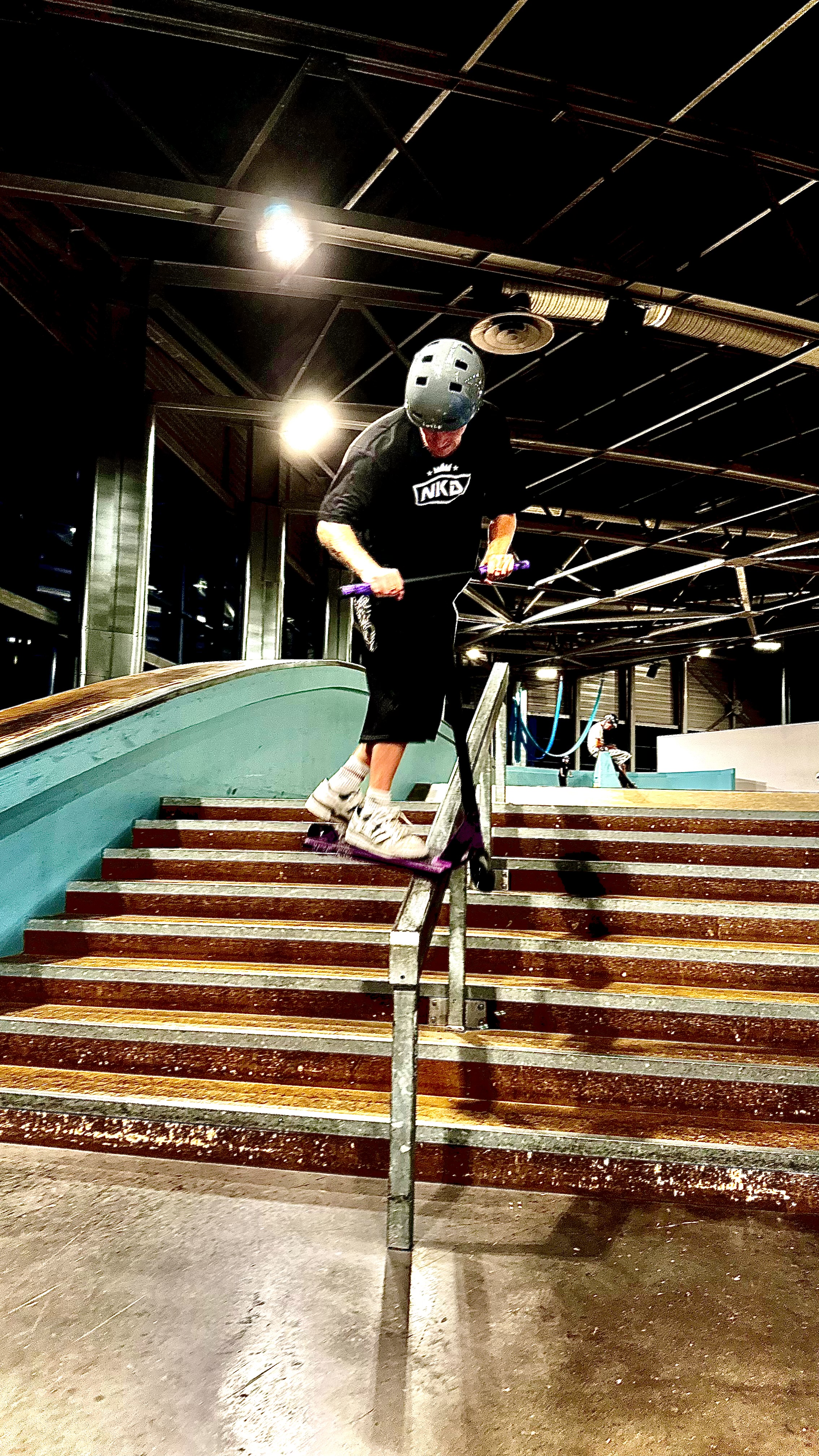 Hugo grinder på NKD MV Signature